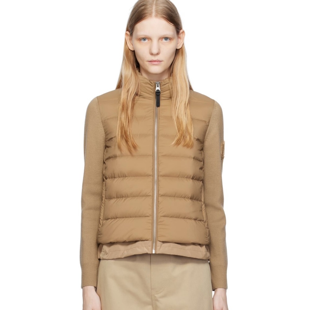 Mackage Tan Oceane Down Jacket, Size Small